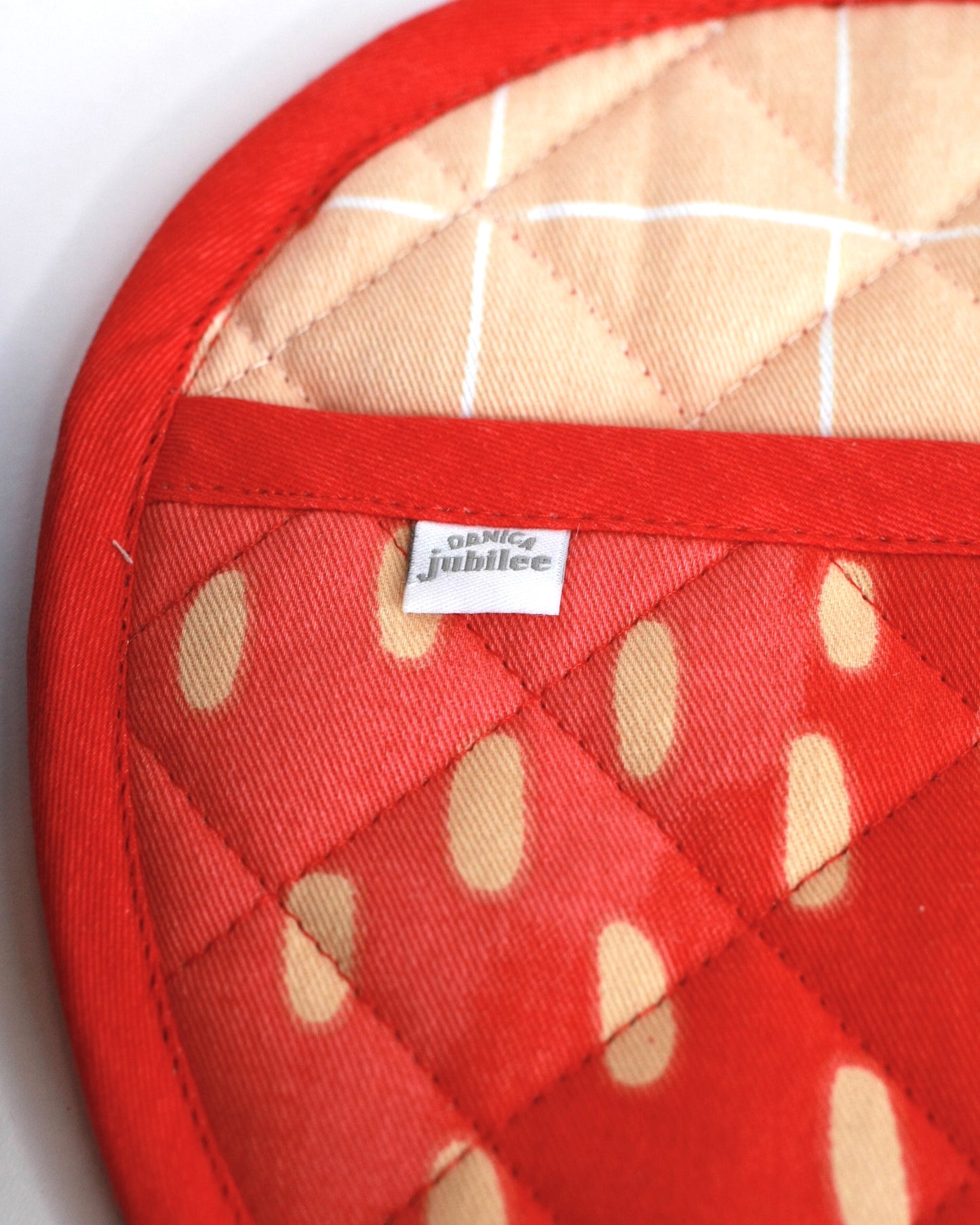 Red Strawberry Potholder - fun kitchen accessory