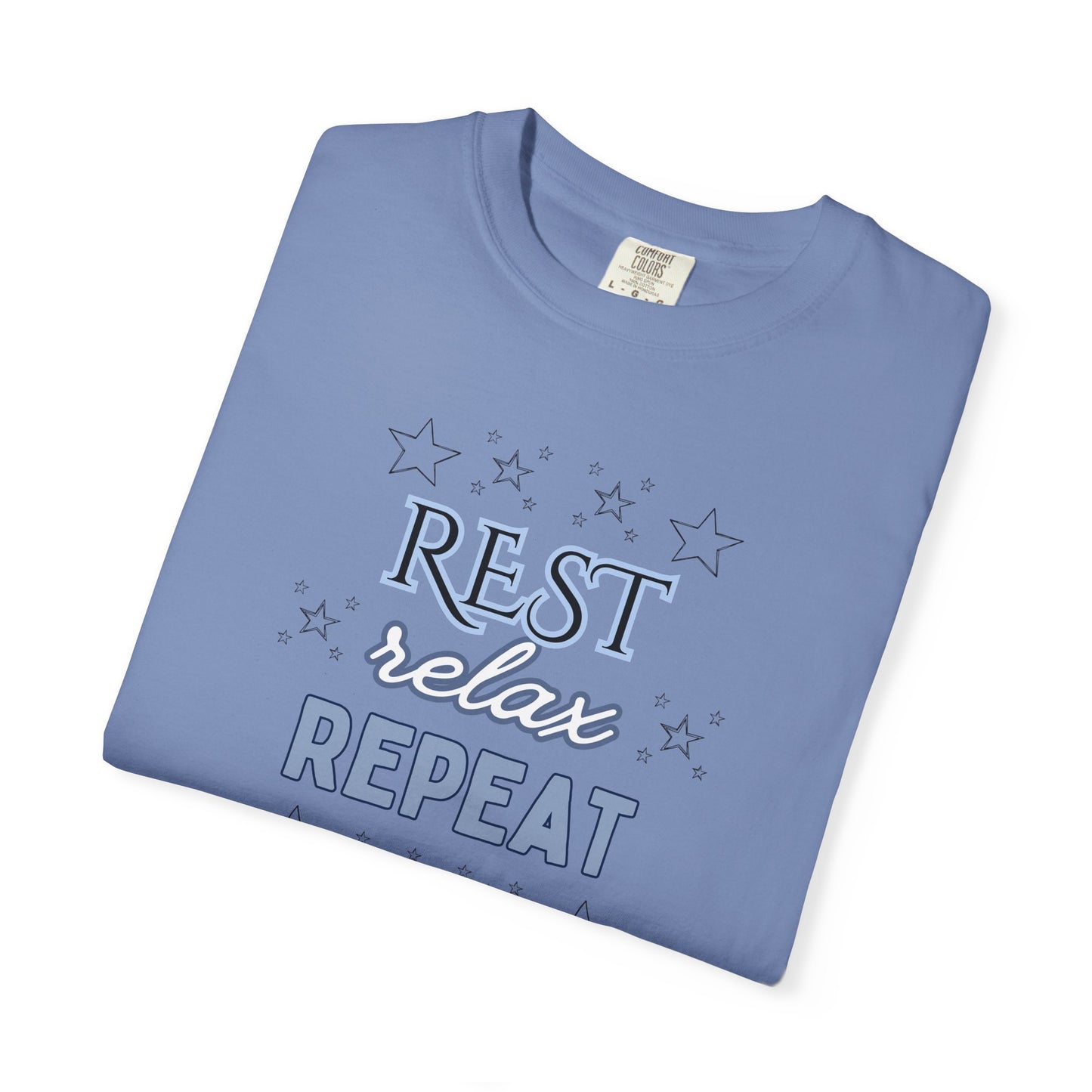 Rest Relax Repeat Loose fit comfy tee