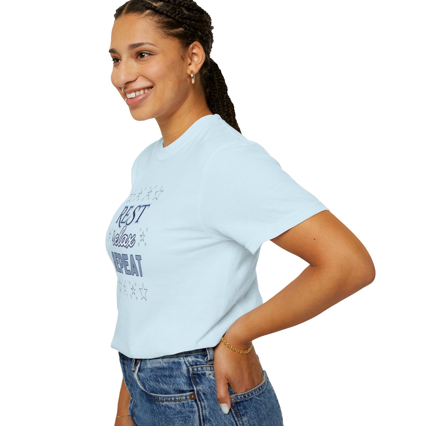 Rest Relax Repeat Loose fit comfy tee
