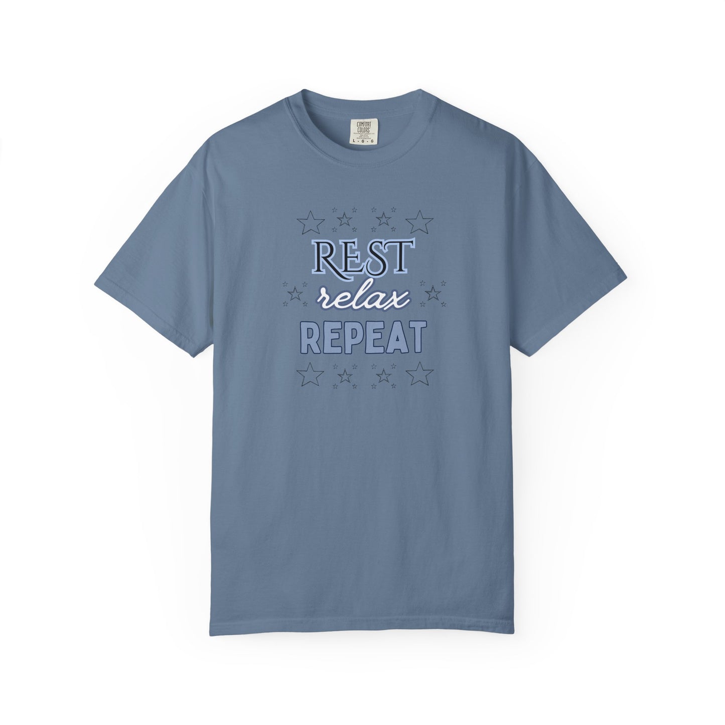 Rest Relax Repeat Loose fit comfy tee