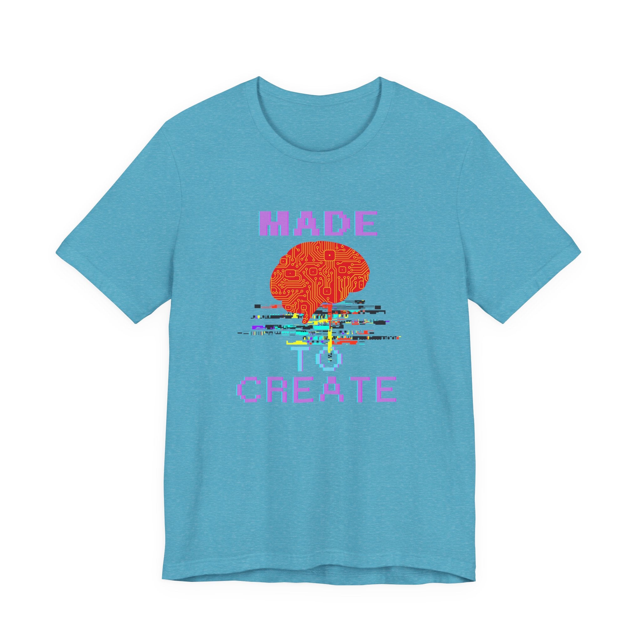 Made to Create T-Shirt — Artistic Brain Graphic Tee