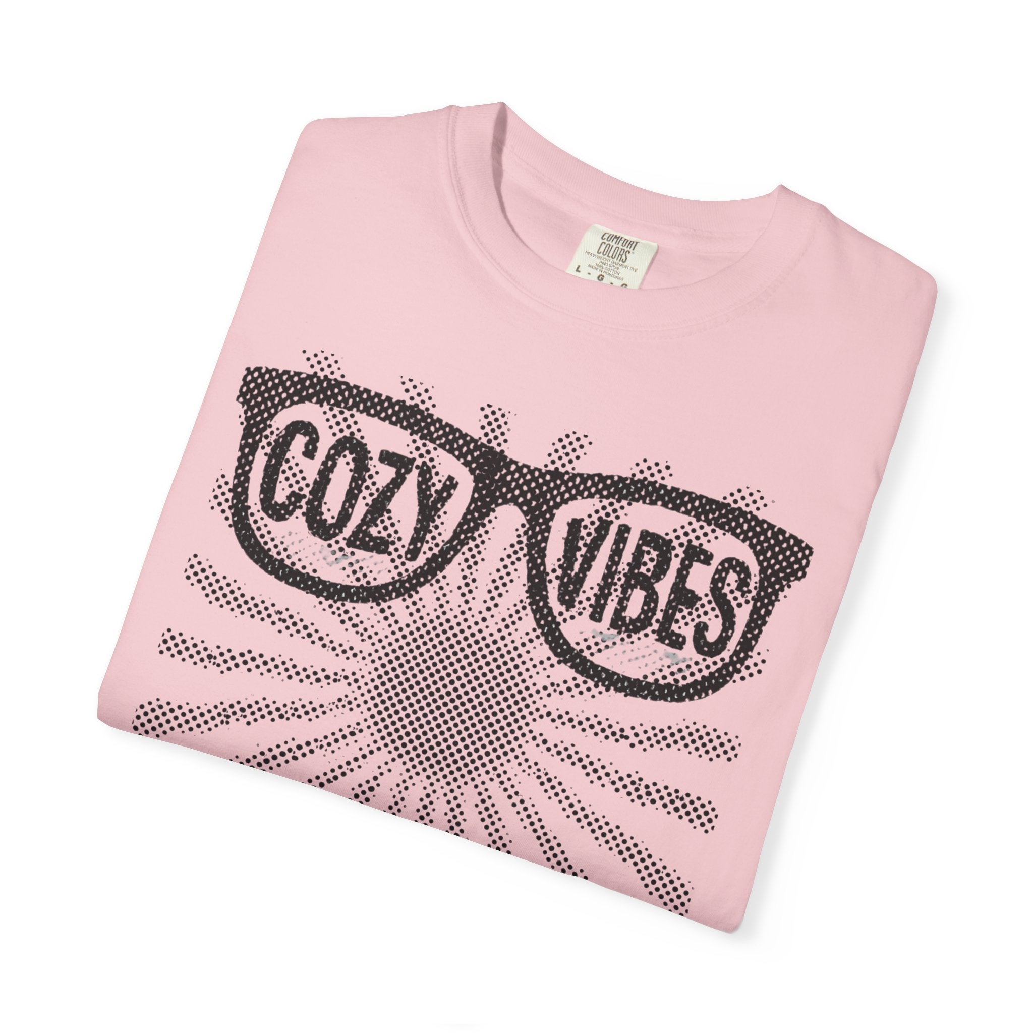 Cozy Vibes Sunglasses and sunray Graphic T-Shirt