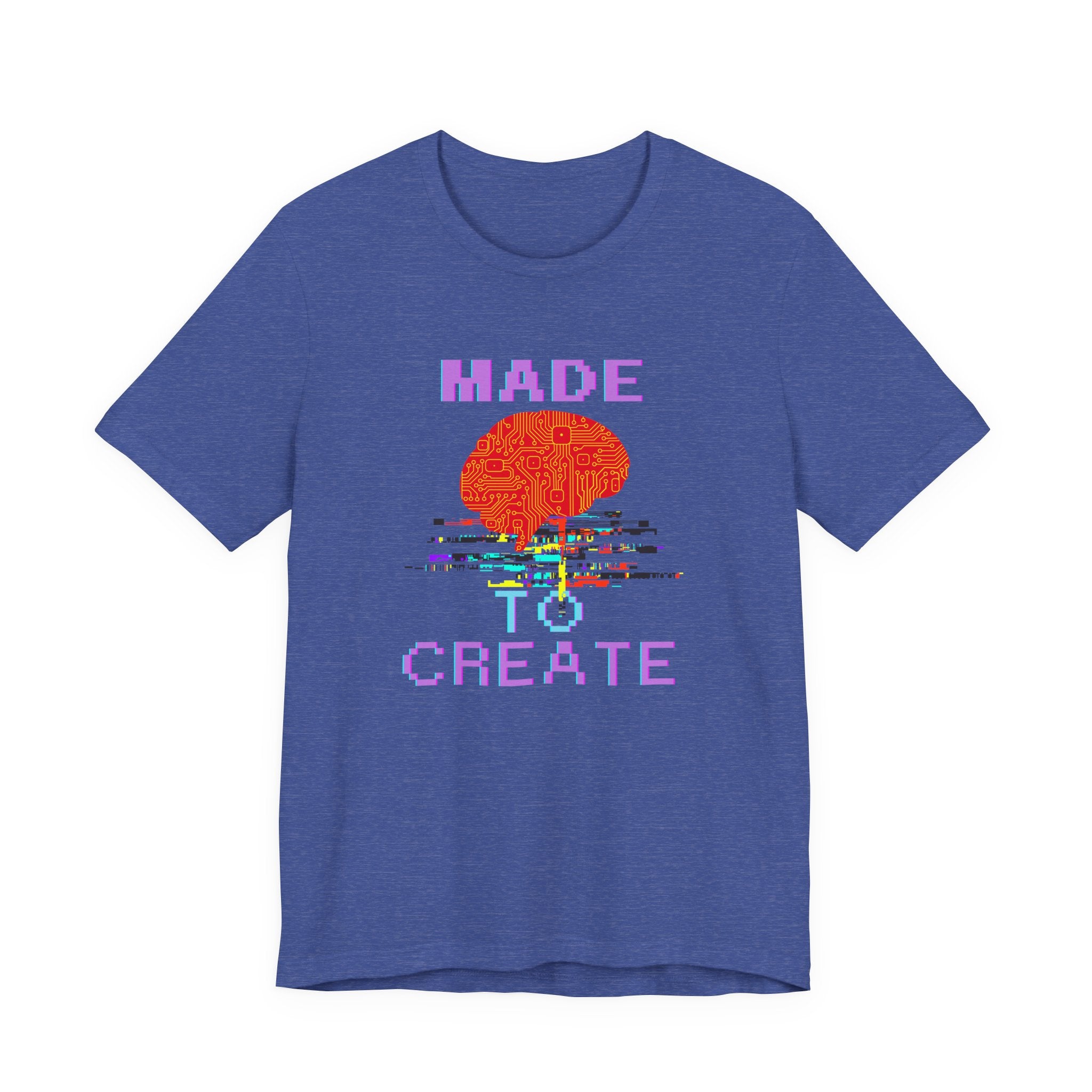 Made to Create T-Shirt — Artistic Brain Graphic Tee