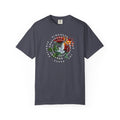 Peace & Gratitude Graphic T-Shirt — Dove Floral Circle Design
