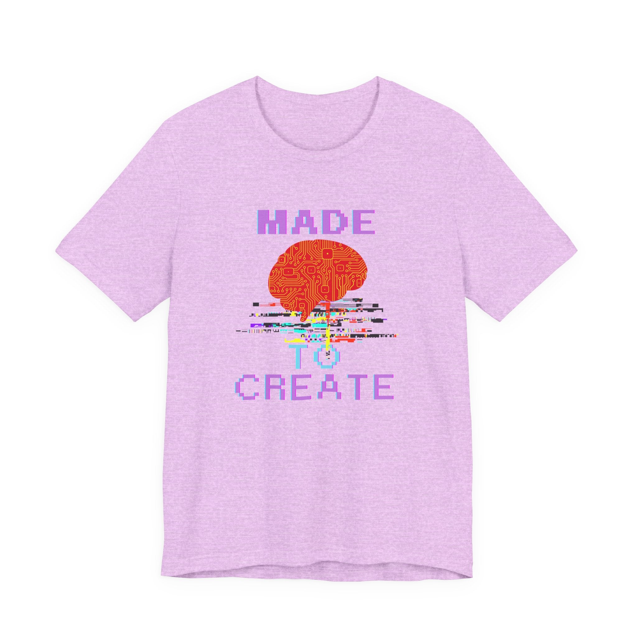 Made to Create T-Shirt — Artistic Brain Graphic Tee