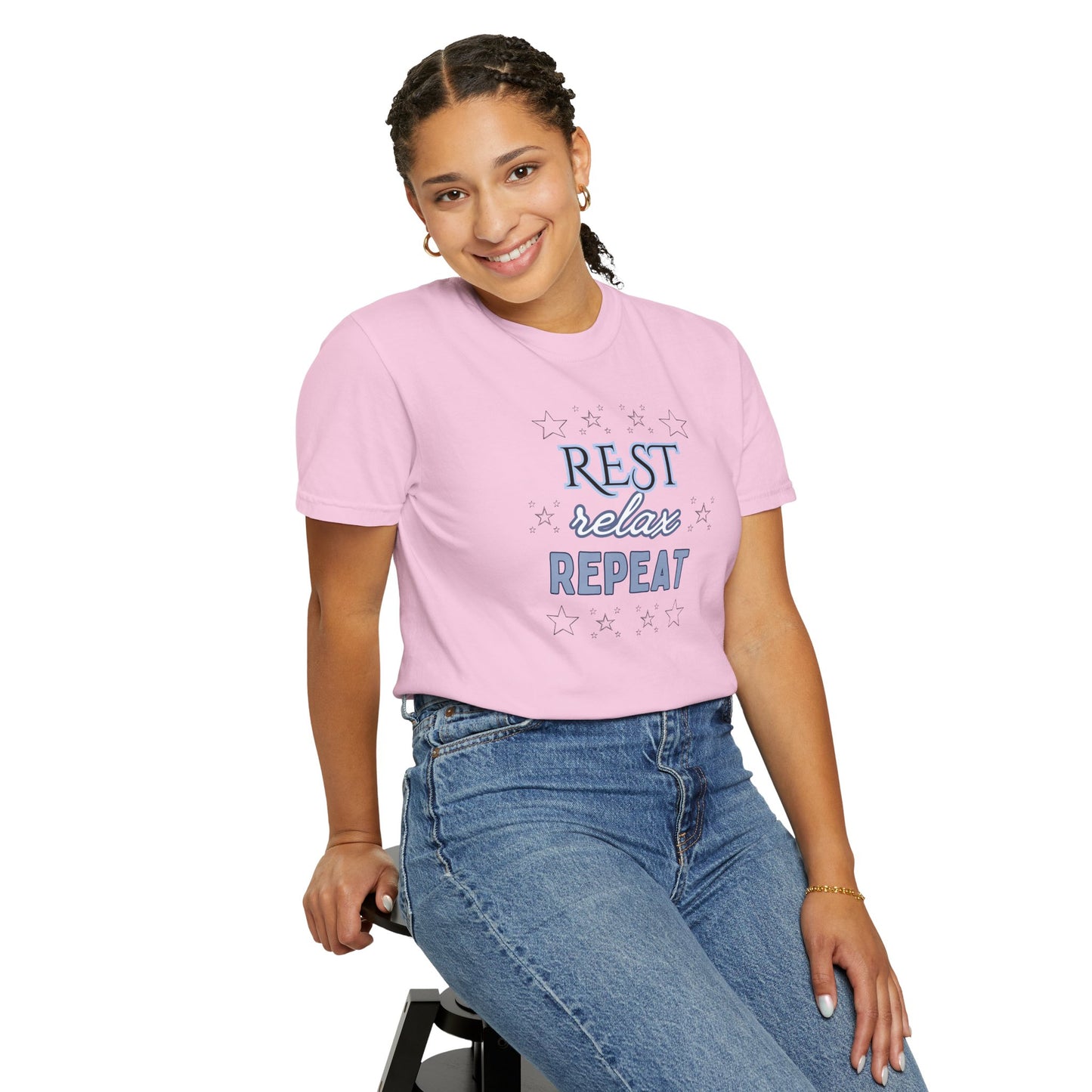 Rest Relax Repeat Loose fit comfy tee