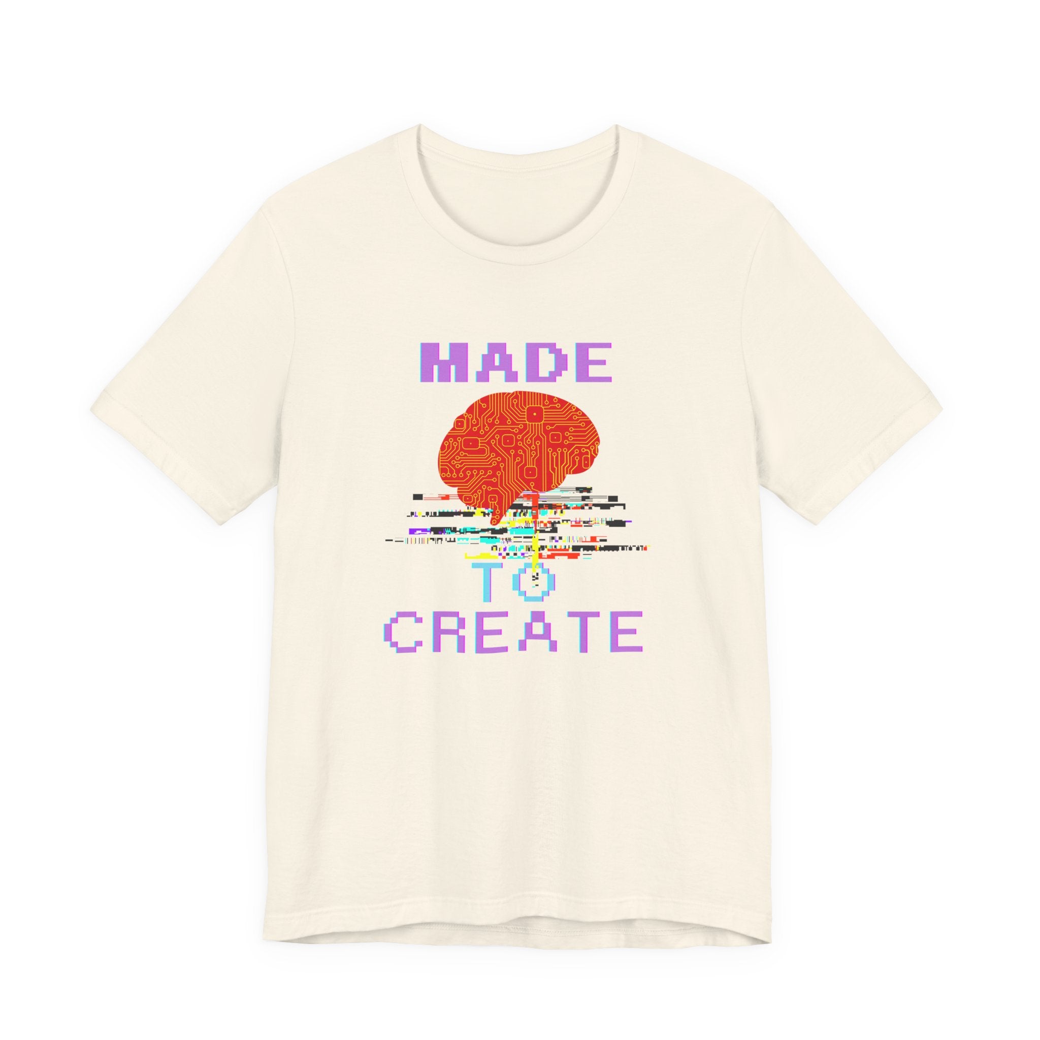 Made to Create T-Shirt — Artistic Brain Graphic Tee