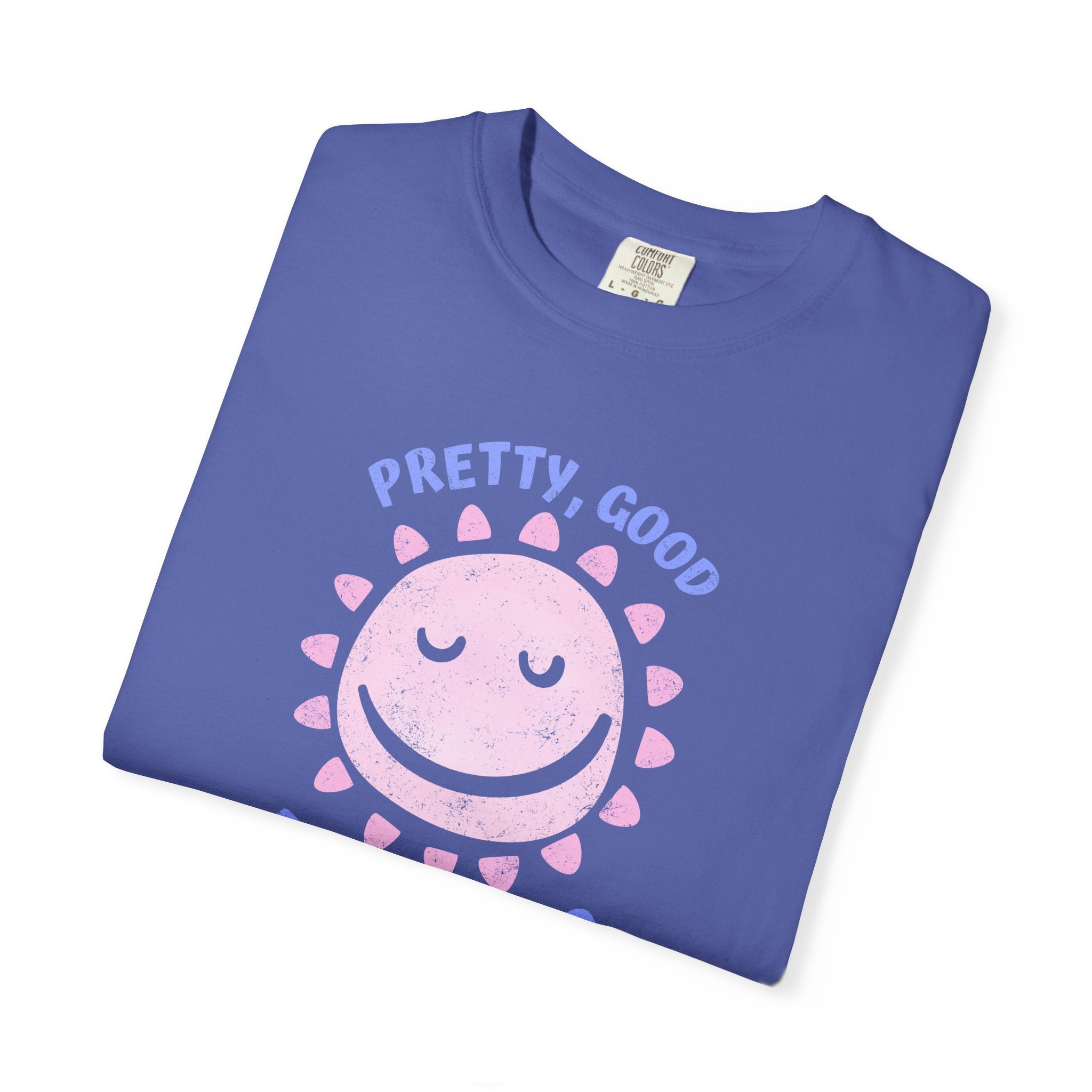Pretty, Good smiley Sun Graphic T-Shirt summer vibes tee