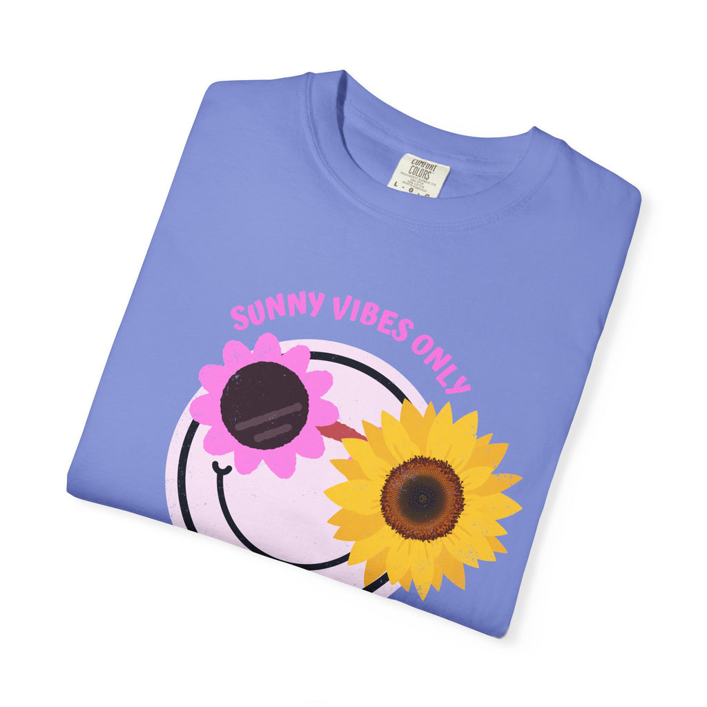 Sunny Vibes Only Sunflower Graphic T-Shirt Summer tee