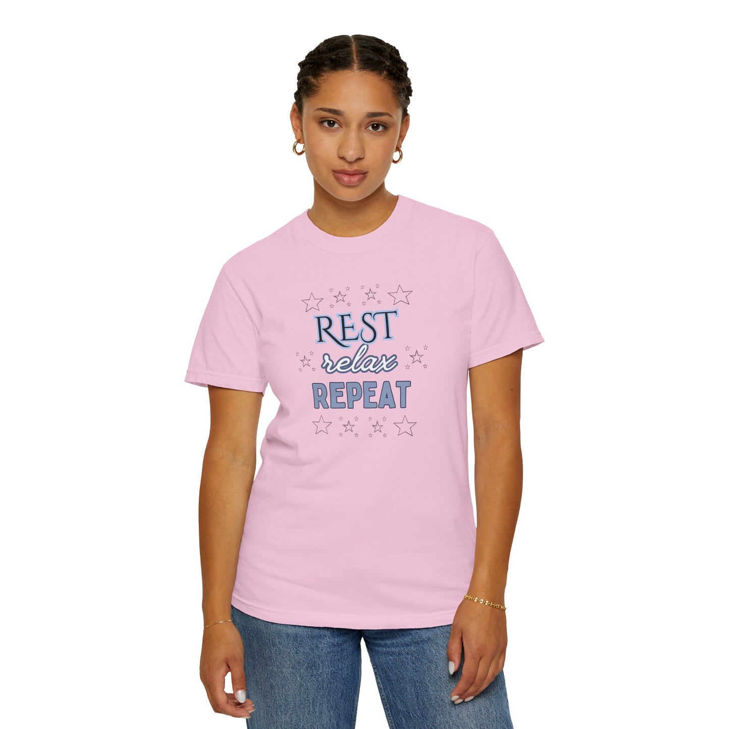Rest Relax Repeat Loose fit comfy tee