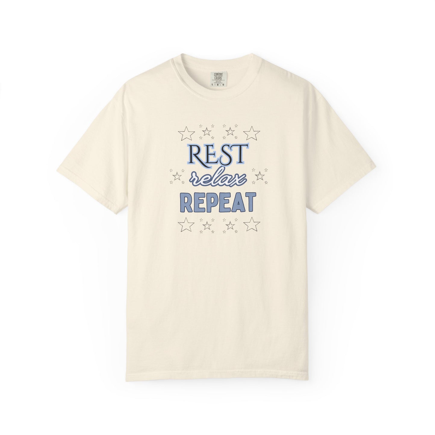 Rest Relax Repeat Loose fit comfy tee
