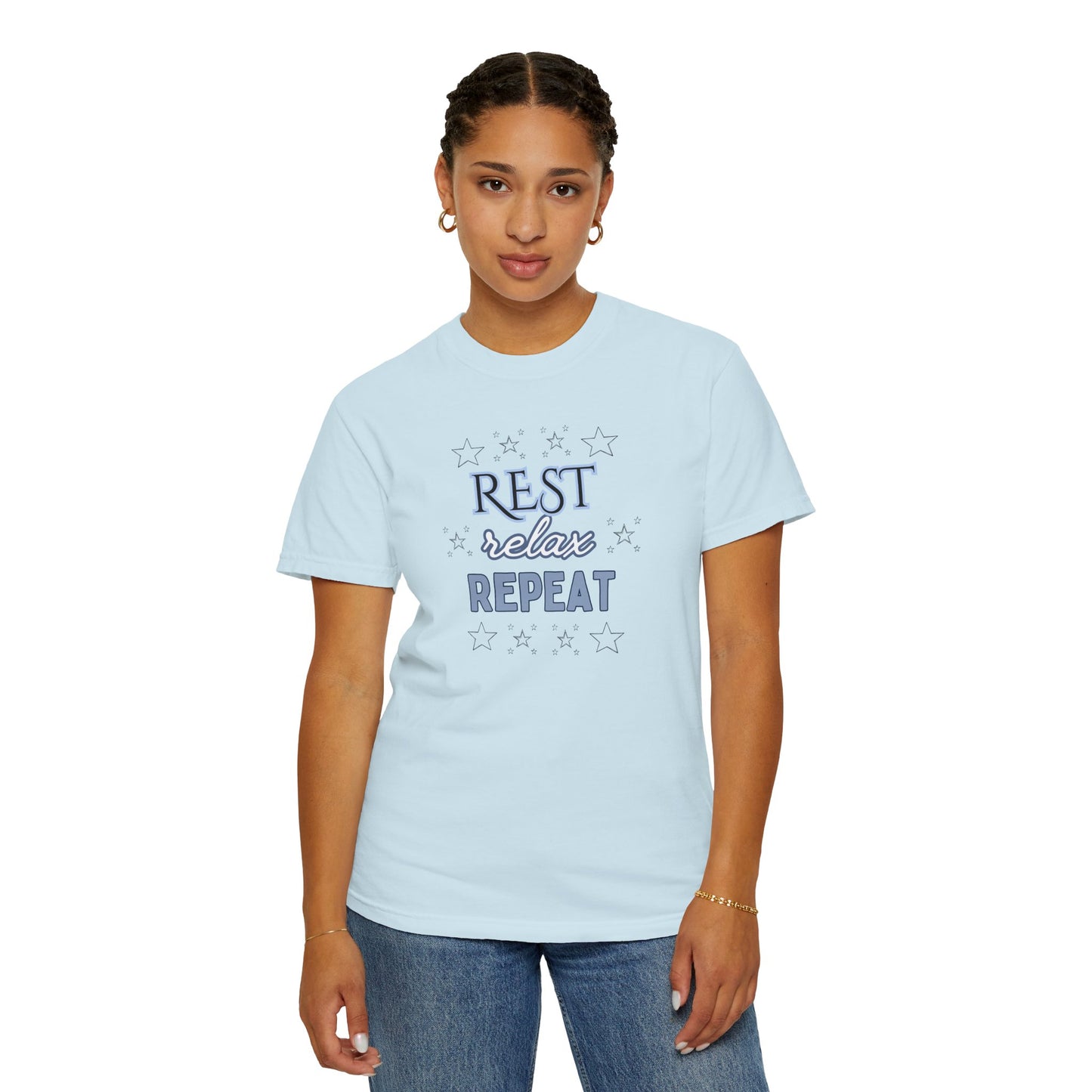 Rest Relax Repeat Loose fit comfy tee