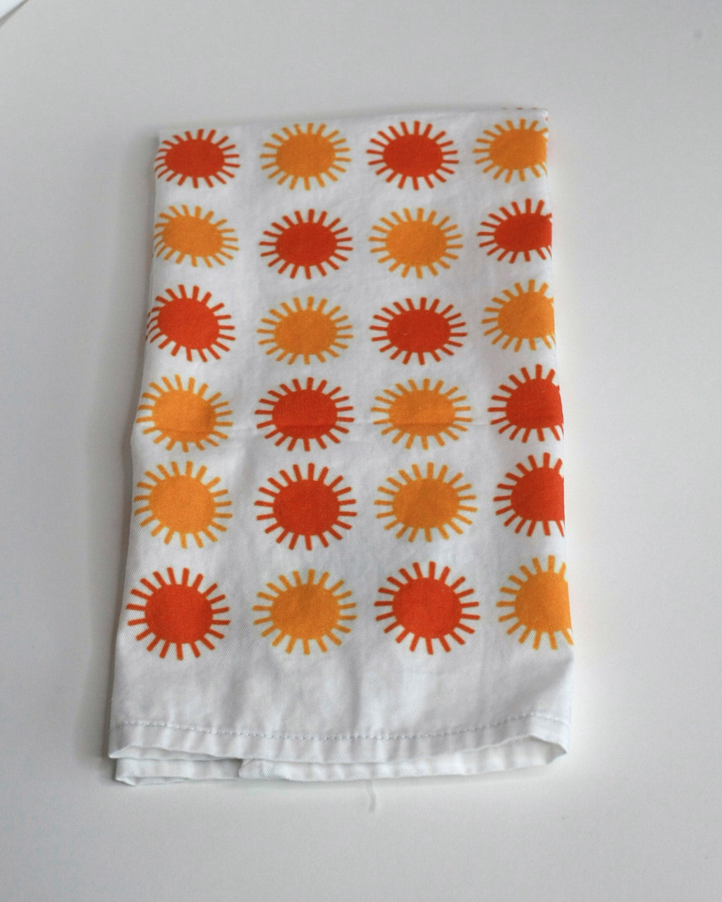 Sunny tea towel