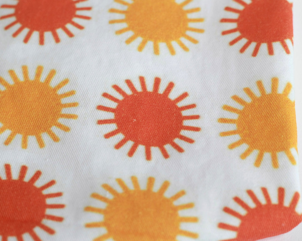 Sunny tea towel