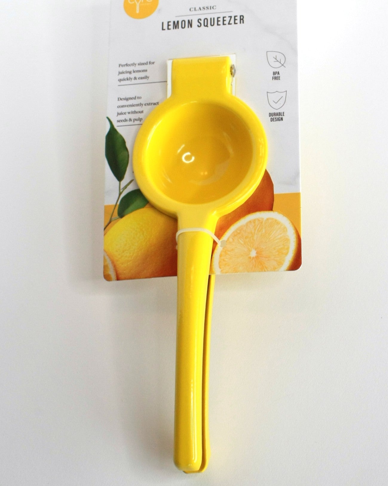 Yellow Lemon Squeezer