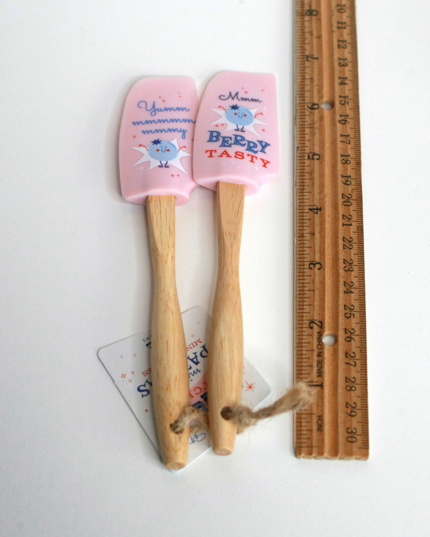 Pink Blueberry Mini Spatula Set of 2