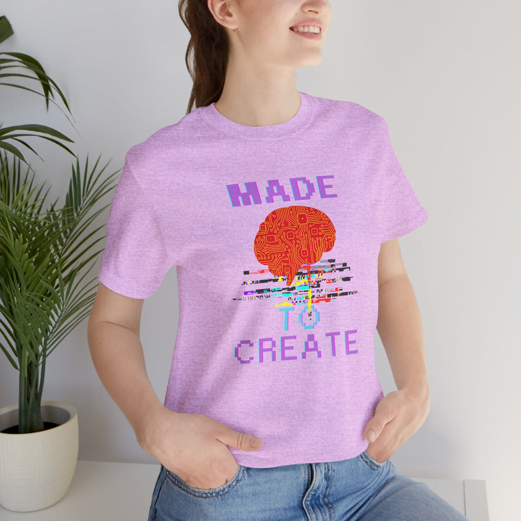 Made to Create T-Shirt — Artistic Brain Graphic Tee