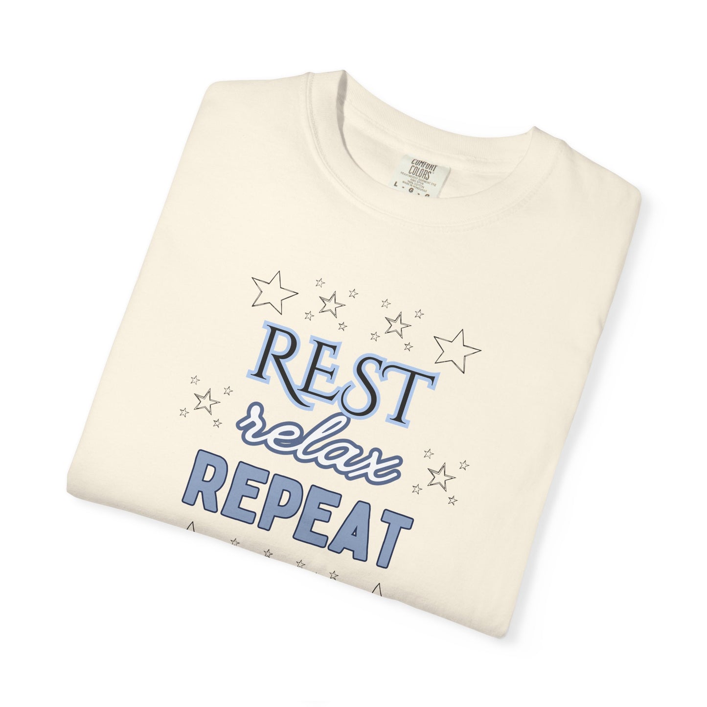 Rest Relax Repeat Loose fit comfy tee