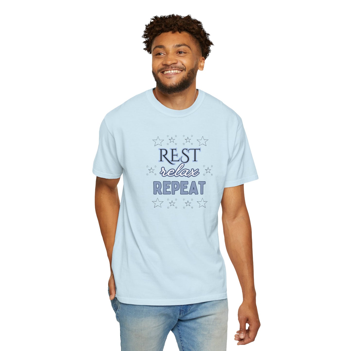 Rest Relax Repeat Loose fit comfy tee
