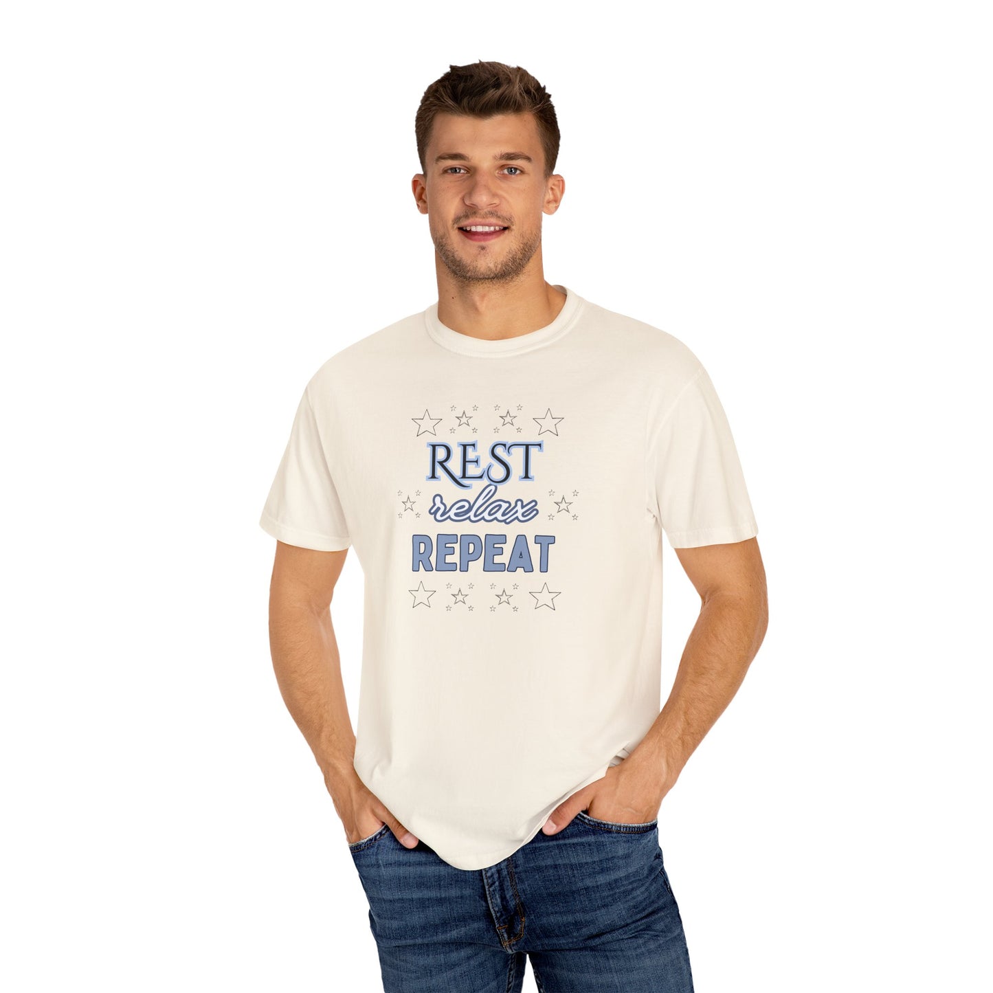 Rest Relax Repeat Loose fit comfy tee