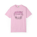 Keep Blooming - loose fit positive message flower design t-shirt
