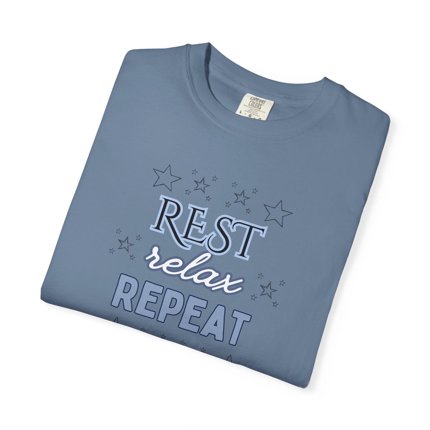 Rest Relax Repeat Loose fit comfy tee