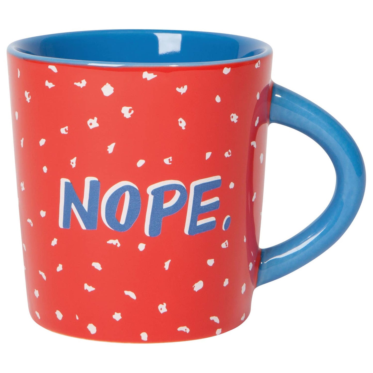 Feeling grumpy "Nope" coffee mug 14 oz